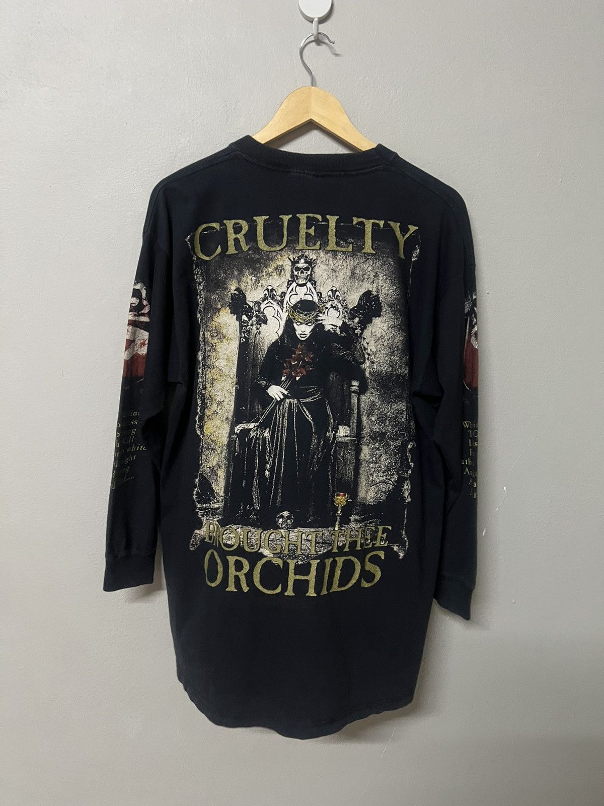 Band Tees Vintage cradle of filth cruelty brought thee orchids 1998 ls Size US L / EU 52-54 / 3 - 3 Thumbnail