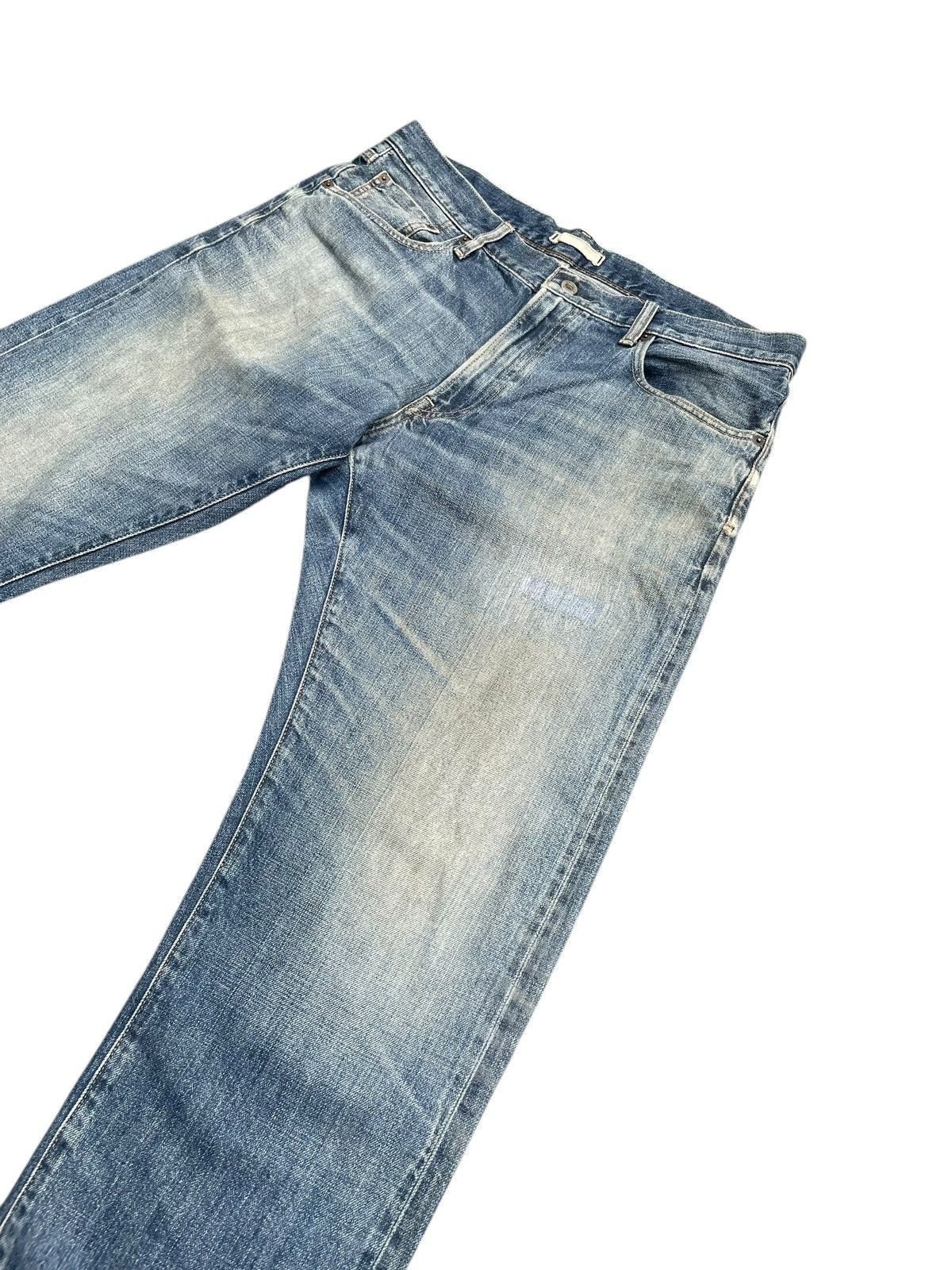 Japanese Brand × Uniqlo Uniqlo Selvedge Distresed Jeans Size US 36 / EU 52 - 2 Thumbnail