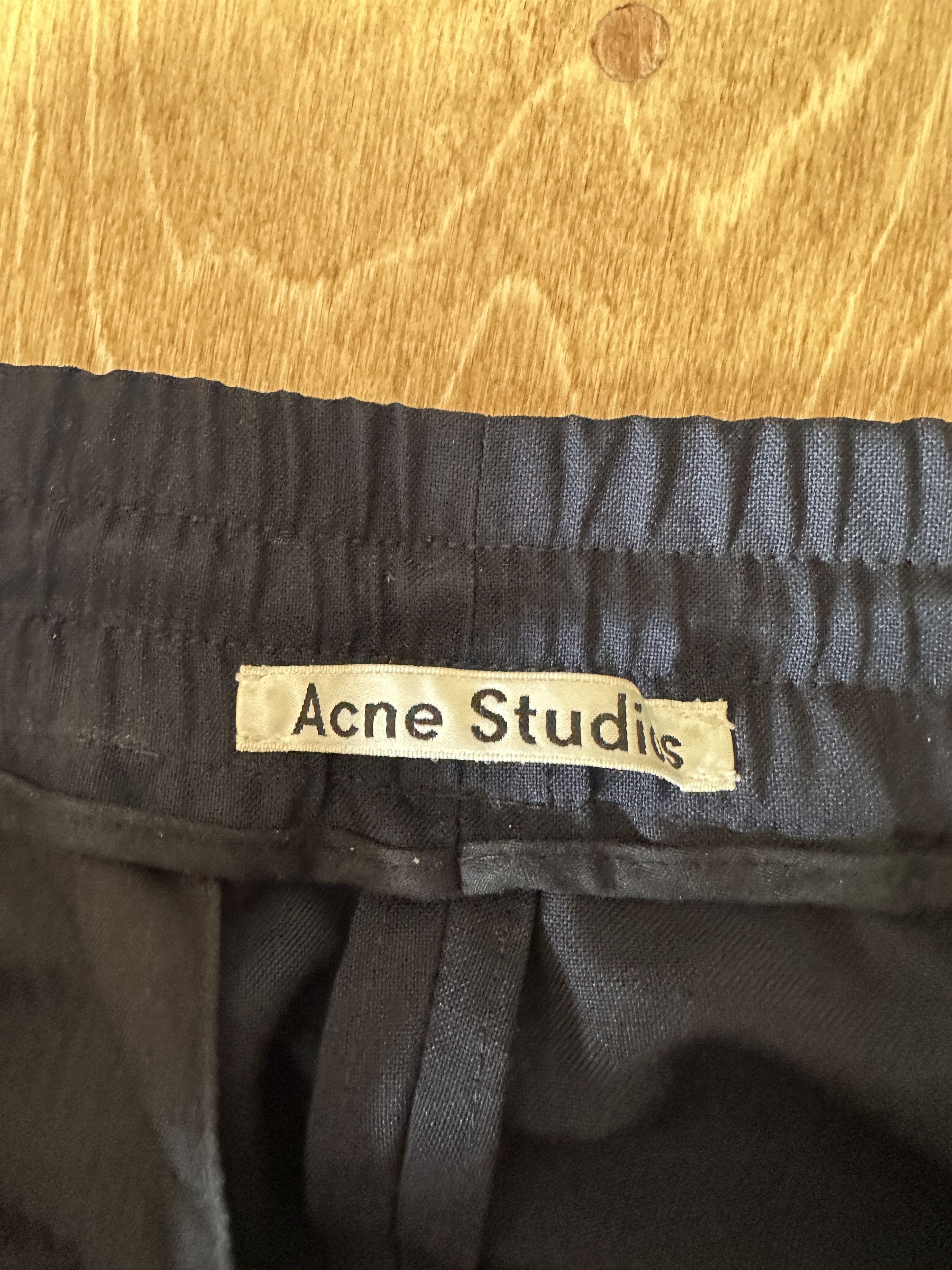 Acne Studios Acne Studios Wool/Mohair Ryder Trousers Size US 32 / EU 48 - 5 Thumbnail