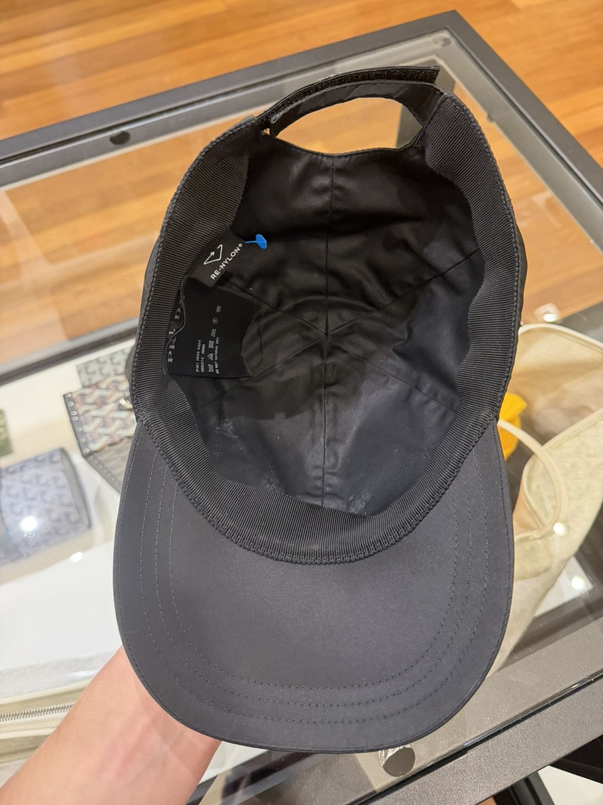 Prada Prada Re Nylon Hat - Black Size ONE SIZE - 5 Thumbnail