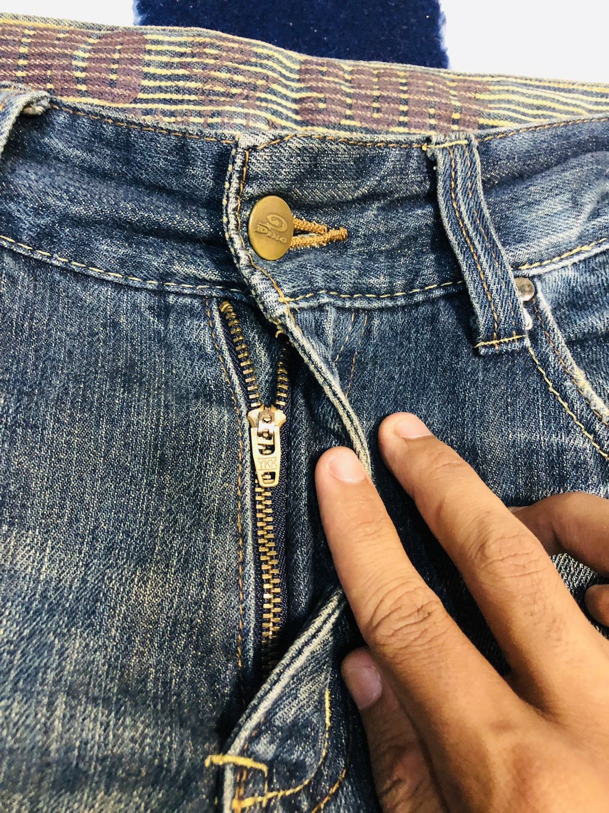 Japanese Brand × Vintage Piko aloha Jeans (1) Size US 31 - 10 Thumbnail