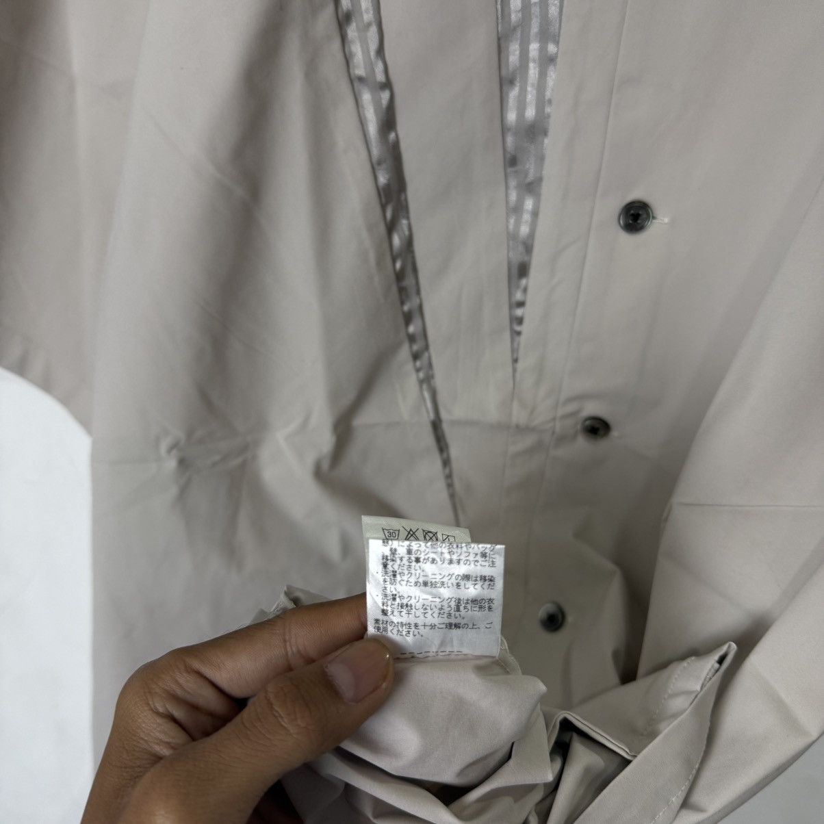 Tornado Mart TORNADO MART line shoulder pattern short shirt Size US L / EU 52-54 / 3 - 8 Thumbnail