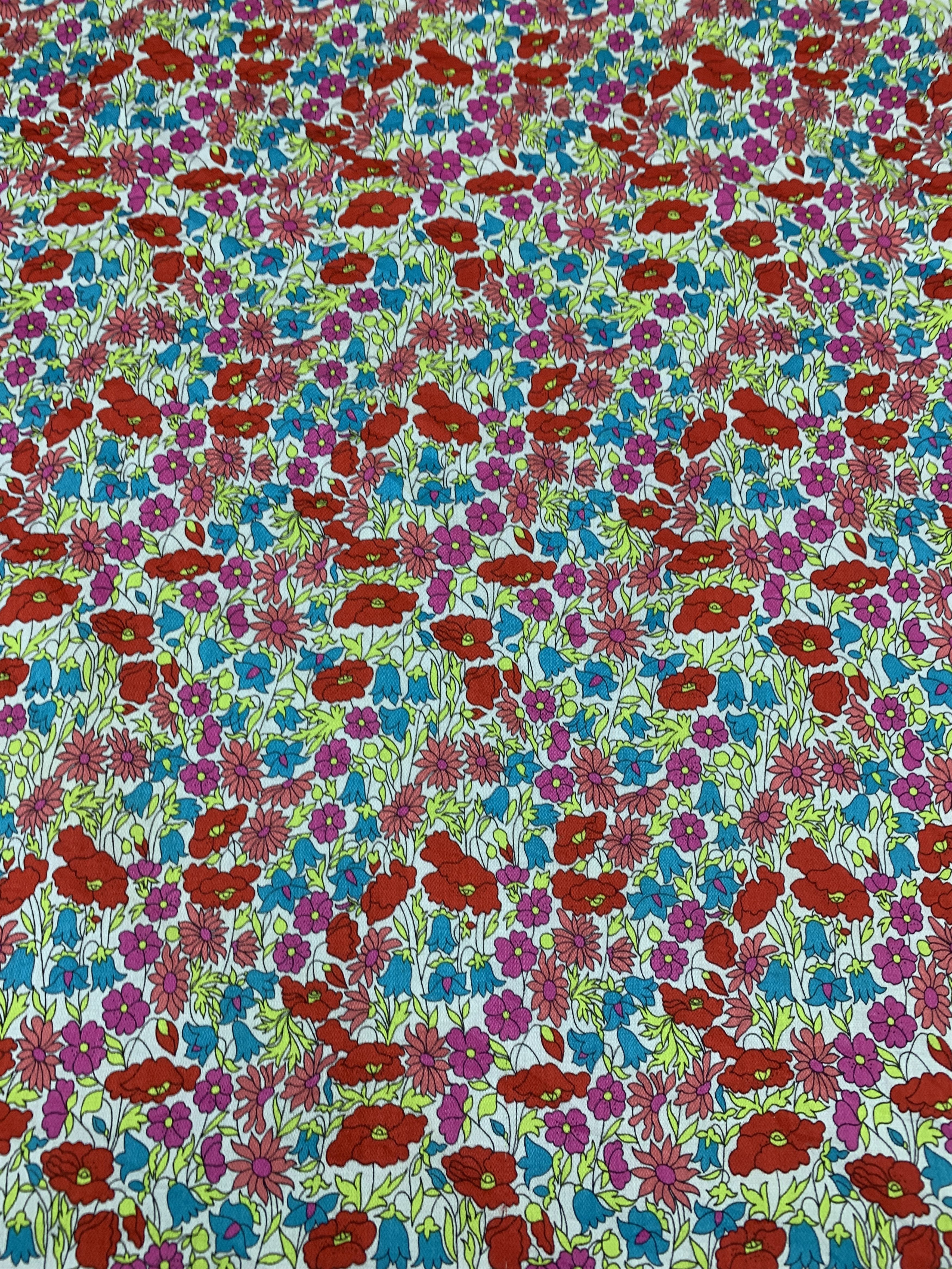 Liberty × Vintage Vintage Liberty Neckerchief/ Handkerchief Scarves - HKA900 Size ONE SIZE - 5 Thumbnail