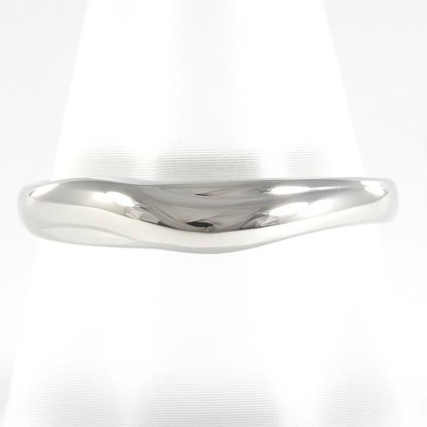image of Other Platinum Sapphire Ring in Silver, Women's