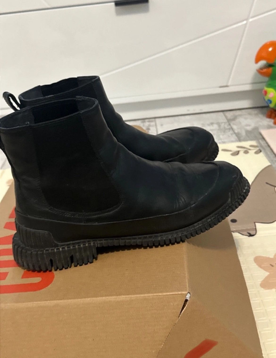 Camper Leather ankle boots Size US 12 / IT 42 - 4 Thumbnail