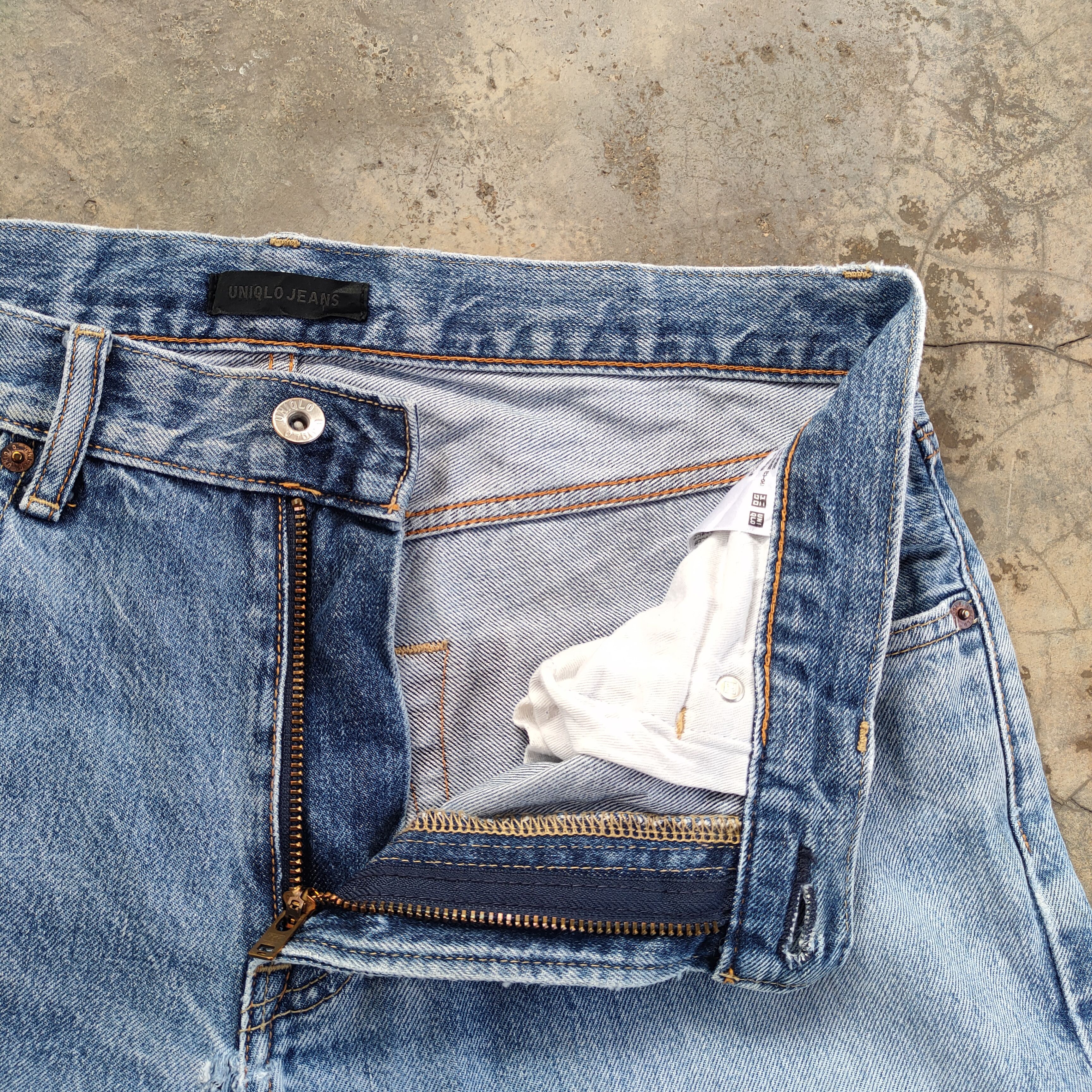 Japanese Brand W32 VINTAGE JAPANESE FADED DISTRESSED JEAN DENIM PANTS Size US 32 / EU 48 - 7 Thumbnail