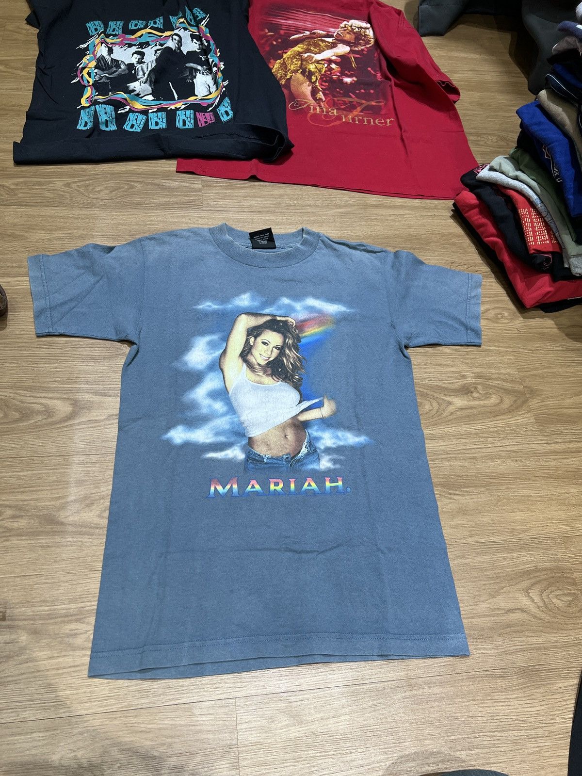 Band Tees Mariah Carey Tour 2000 Vintage Medium Giant Tag tee Size US M / EU 48-50 / 2 - 7 Thumbnail