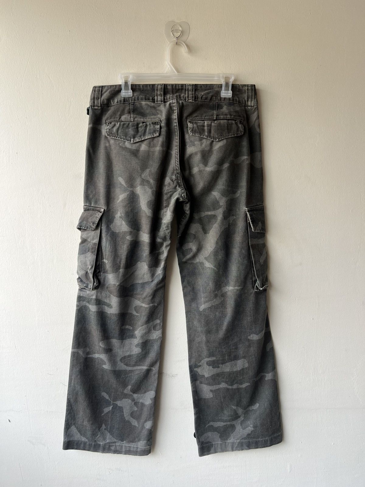 wjk WJK Japan Fade Military Camouflage Cargo Trouser Pant Size US 31 - 3 Thumbnail