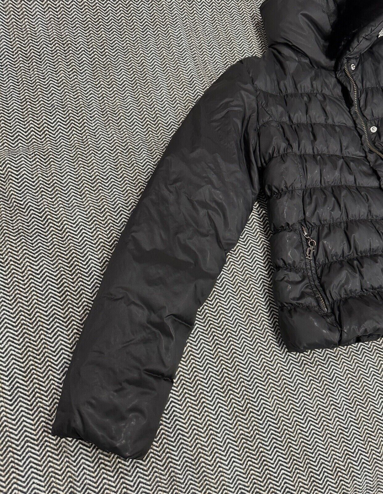 John Galliano John Galliano Down Women Puffer Jacket With Fur Black Size M / US 6-8 / IT 42-44 - 15 Thumbnail