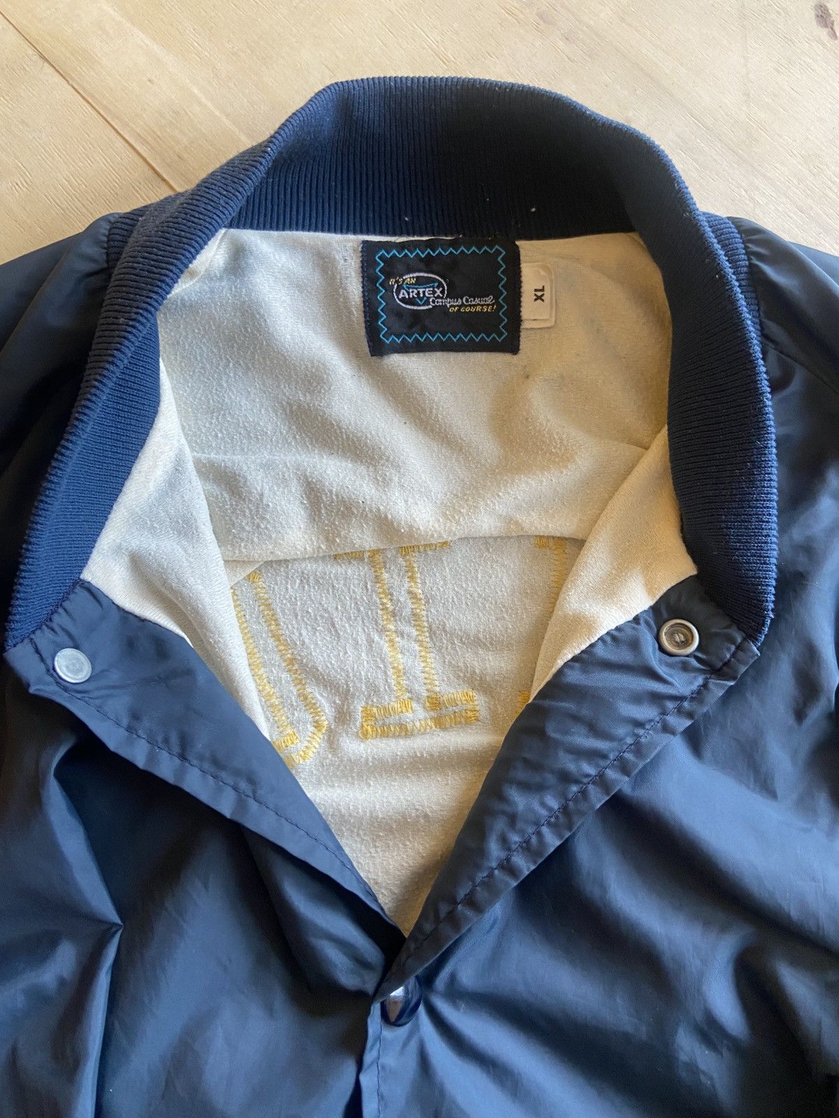 Artek × Vintage vintage michigan Artex Bomber jacket Size US XL / EU 56 / 4 - 4 Thumbnail