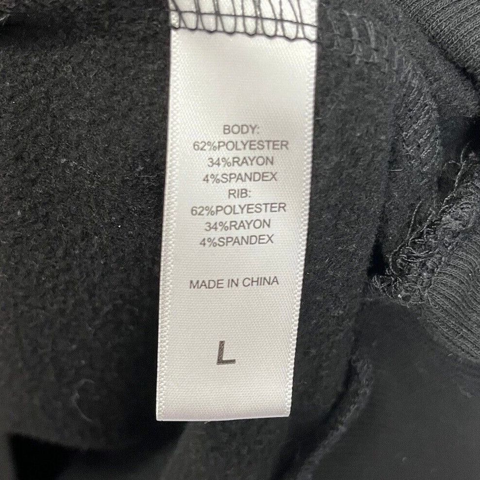 Juicy Couture Juicy Couture Sport | Black Embossed Logo Spellout Hoodie Size L / US 10 / IT 46 - 5 Thumbnail