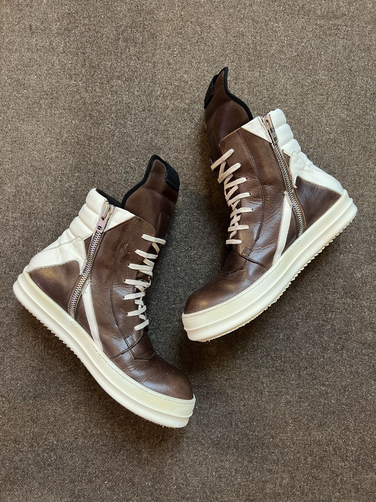 Rick Owens Rick Owens SS14 Geobasket Size US 10.5 / EU 43-44 - 3 Thumbnail
