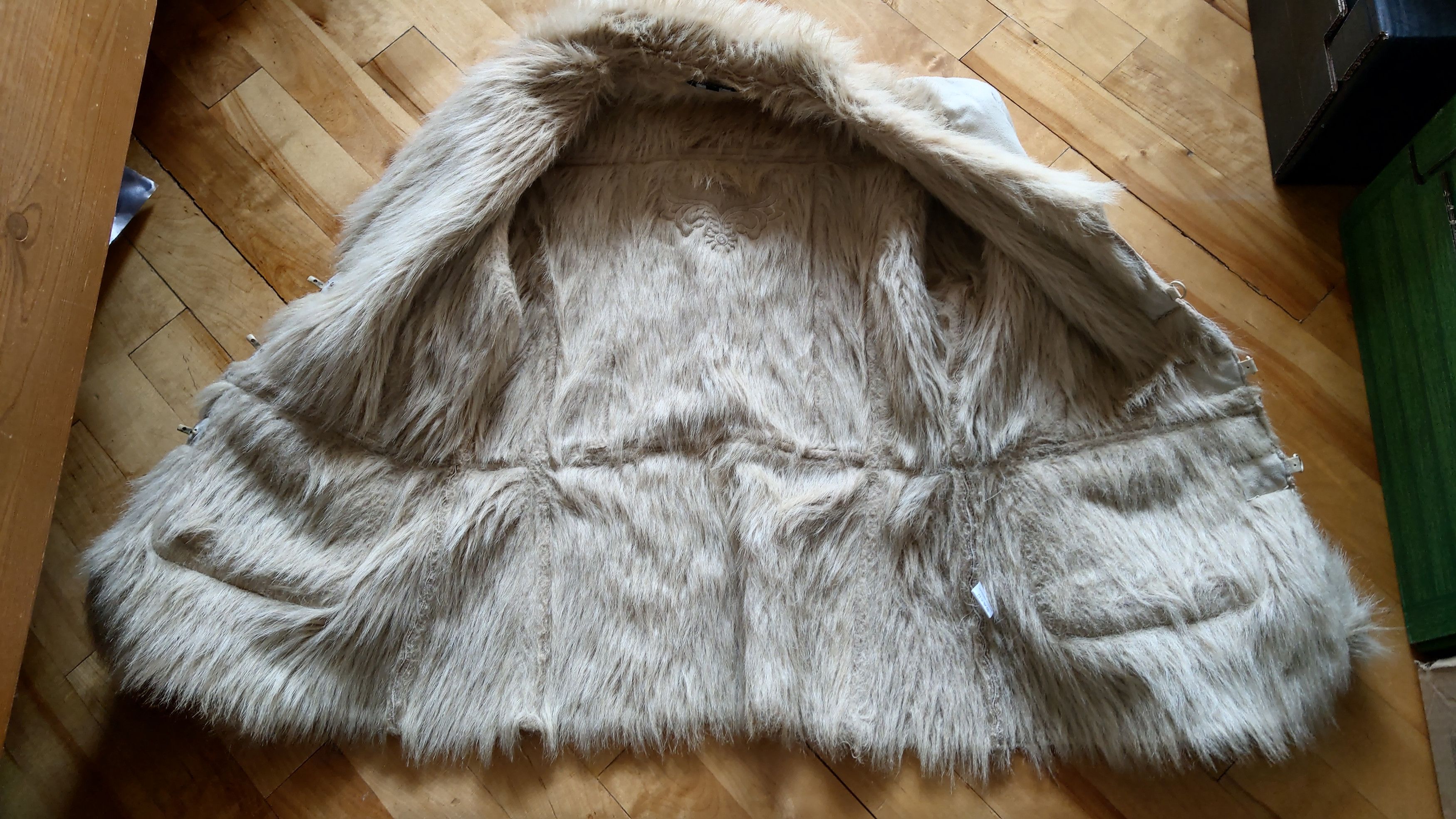 Japanese Brand × Vintage Flamboyant Fur Coat Reconstruct Alt Grunge Goth opium Faux Size US S / EU 44-46 / 1 - 3 Thumbnail