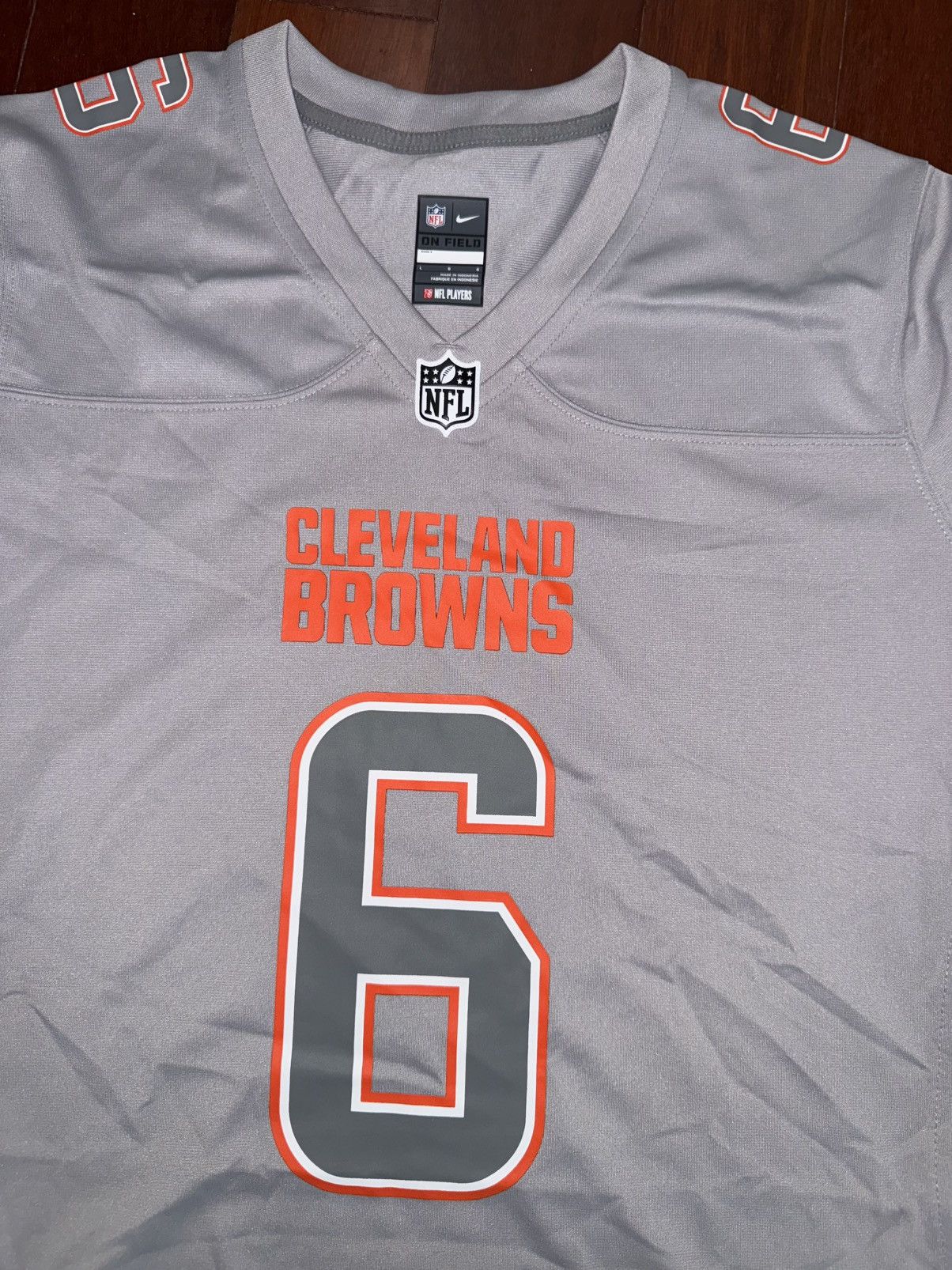 Nike Baker Mayfield Cleveland Browns Nike Football Jersey Size L / US 10 / IT 46 - 2 Thumbnail
