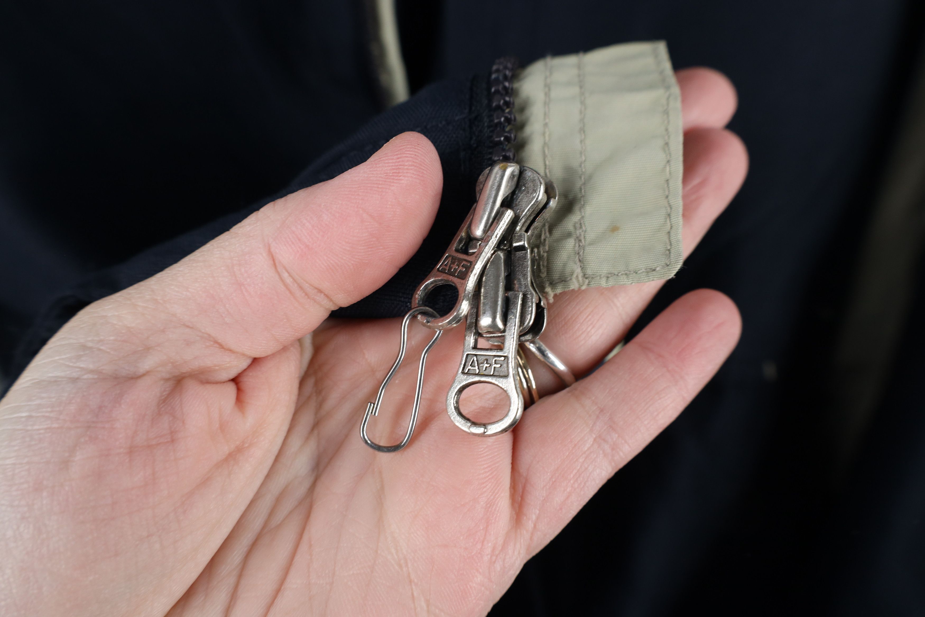 Abercrombie & Fitch × Vintage Vintage 90s Y2K Abercrombie & Fitch Fleece Lined Jacket Size US L / EU 52-54 / 3 - 9 Thumbnail