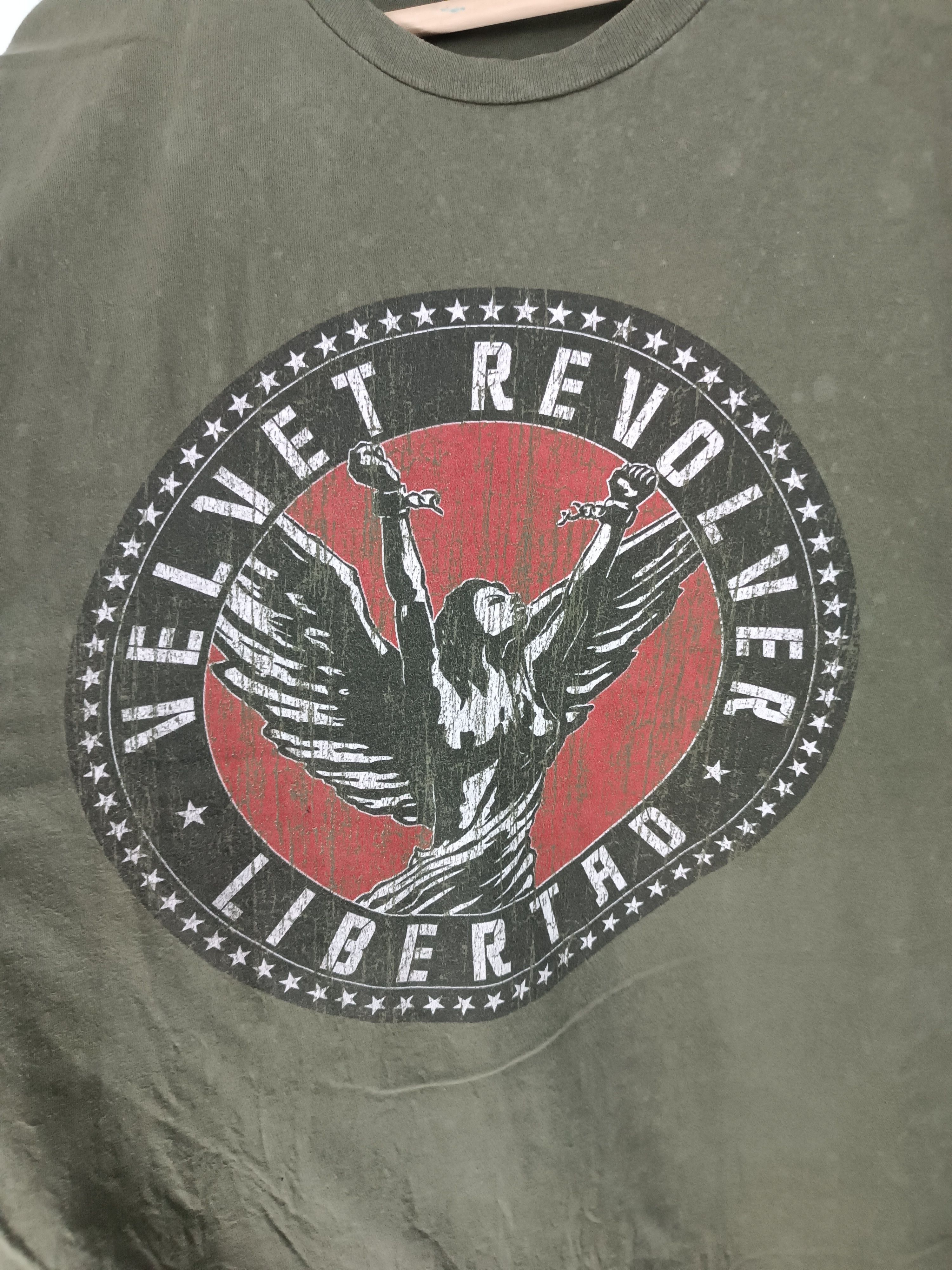 Band Tees THRASH FADED VINTAGE '08 VELVET REVOLVER TOUR TEE Size US L / EU 52-54 / 3 - 8 Thumbnail