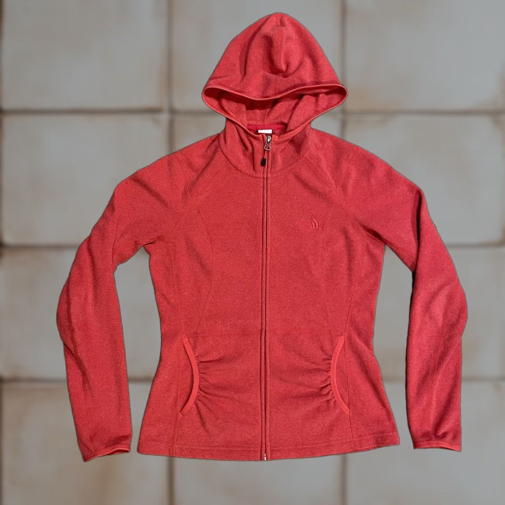 The North Face The North Face Womens Softshell Jacket TKA 100 Fleece Zip-Up Hoodie Pink Small Size S / US 4 / IT 40 - 1 Thumbnail