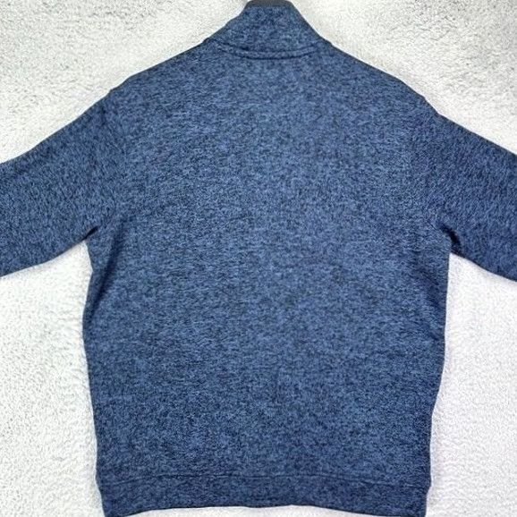 Eddie Bauer Eddie Bauer Sweater Adult Large Blue Fleece Quarter Snap Pullover Sweatshirt Men Size US L / EU 52-54 / 3 - 3 Thumbnail