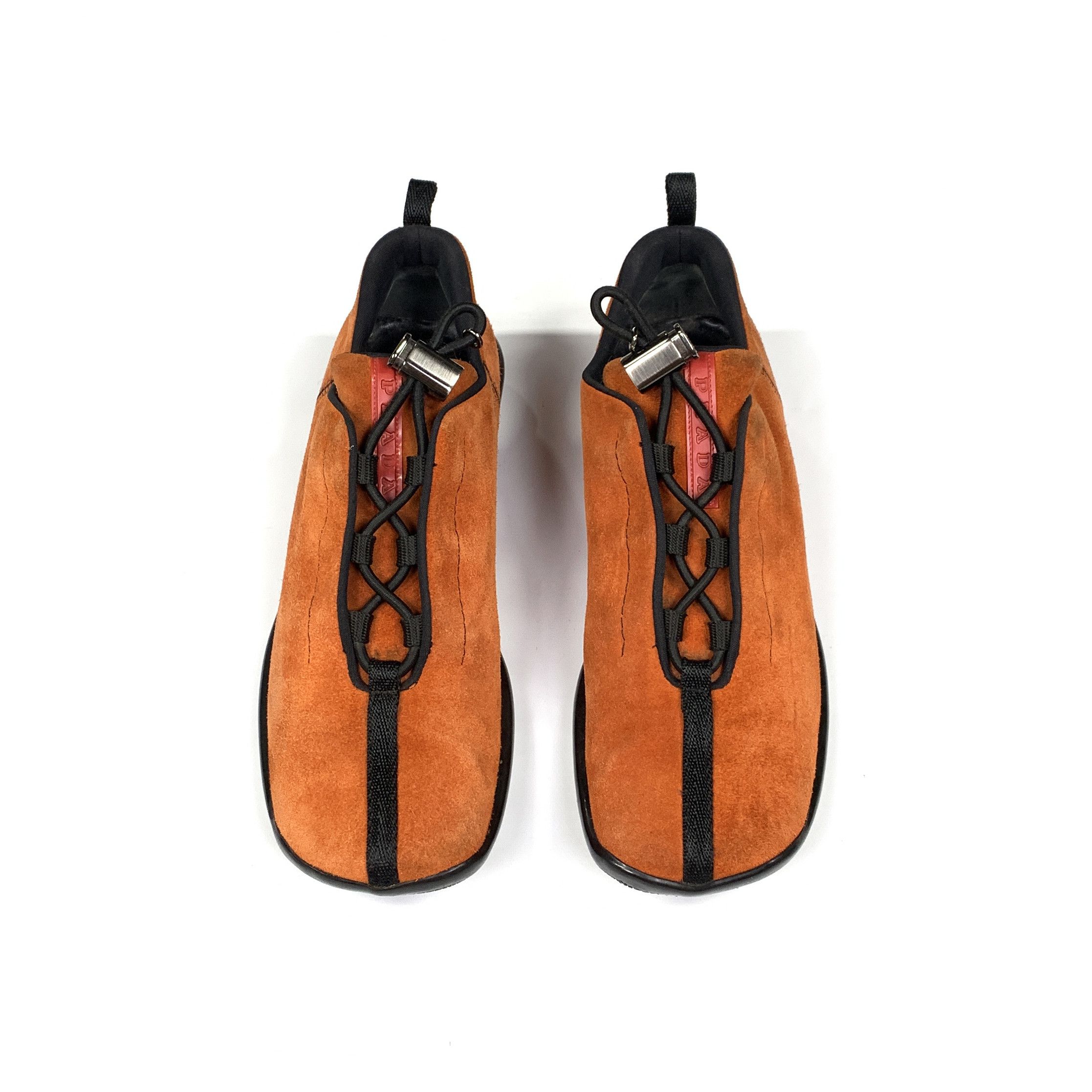 Prada 1999 Suede Sneakers (24 cm) Size US 7.5 / IT 37.5 - 4 Thumbnail