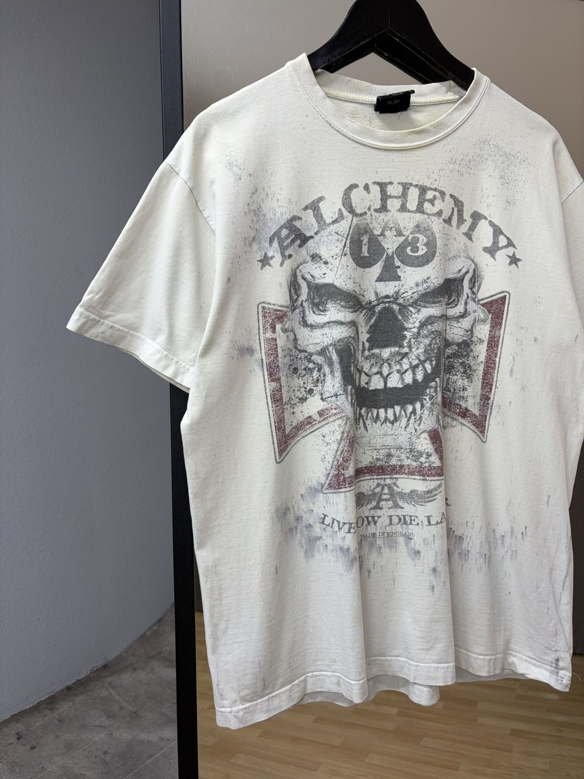 Affliction Vintage Affliction skull graphic Tee classic Y2K MMA era Size US L / EU 52-54 / 3 - 9 Thumbnail