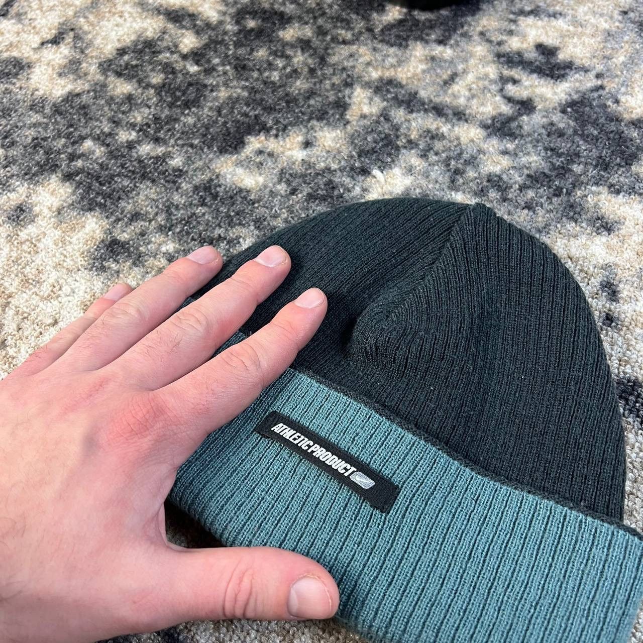 Nike Nike Athletic Mini Logo Vintage Y2K Two-Sides Beanie Hat Size ONE SIZE - 2 Thumbnail