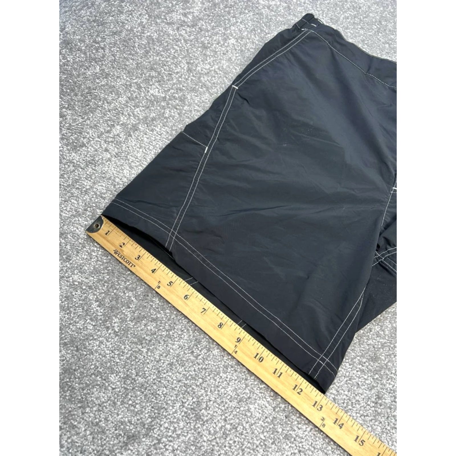 Adidas Adidas Utility Cargo Shorts Mens Large Black Mid Rise Athletic Skateboarding Short Size US 33 - 6 Thumbnail