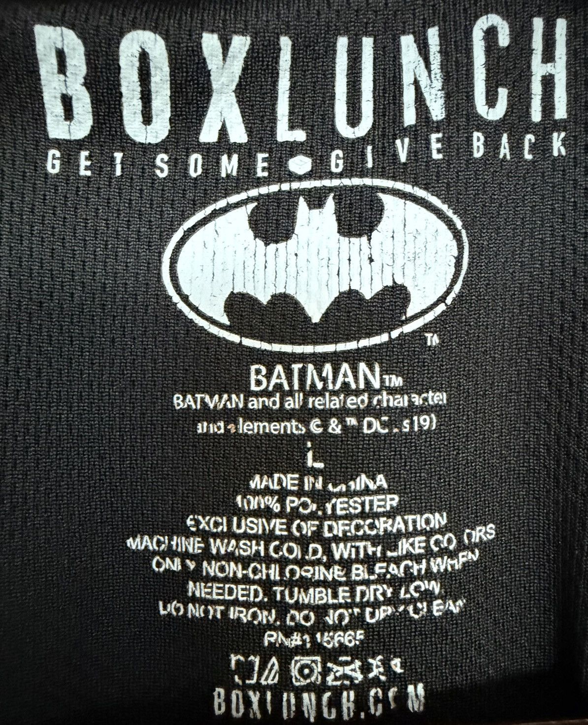 DC Comics BOX LUNCH BATMAN WAYNE INDUSTRIES SOCCER JERSEY DC COMICS L Size US L / EU 52-54 / 3 - 4 Thumbnail