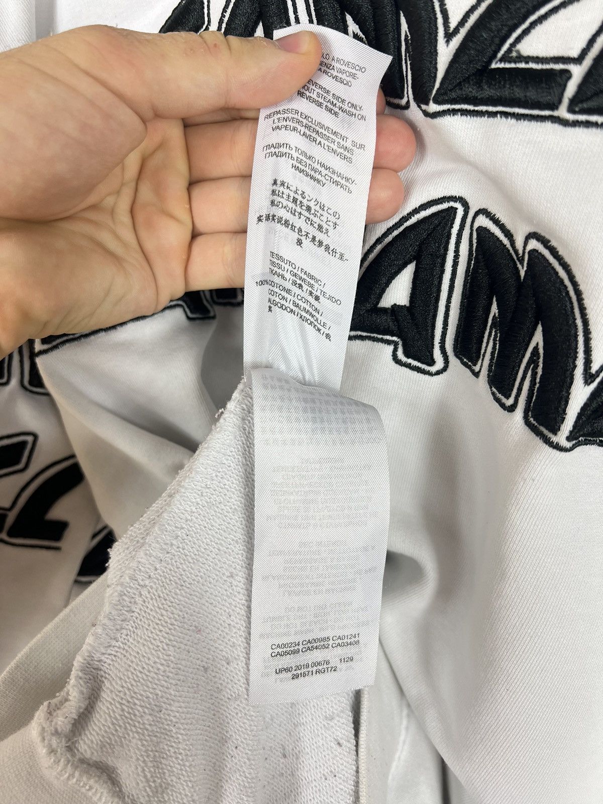 Alexander McQueen Alexander McQueen McQ Gothic Repeat Logo Hoodie Size US M / EU 48-50 / 2 - 8 Thumbnail
