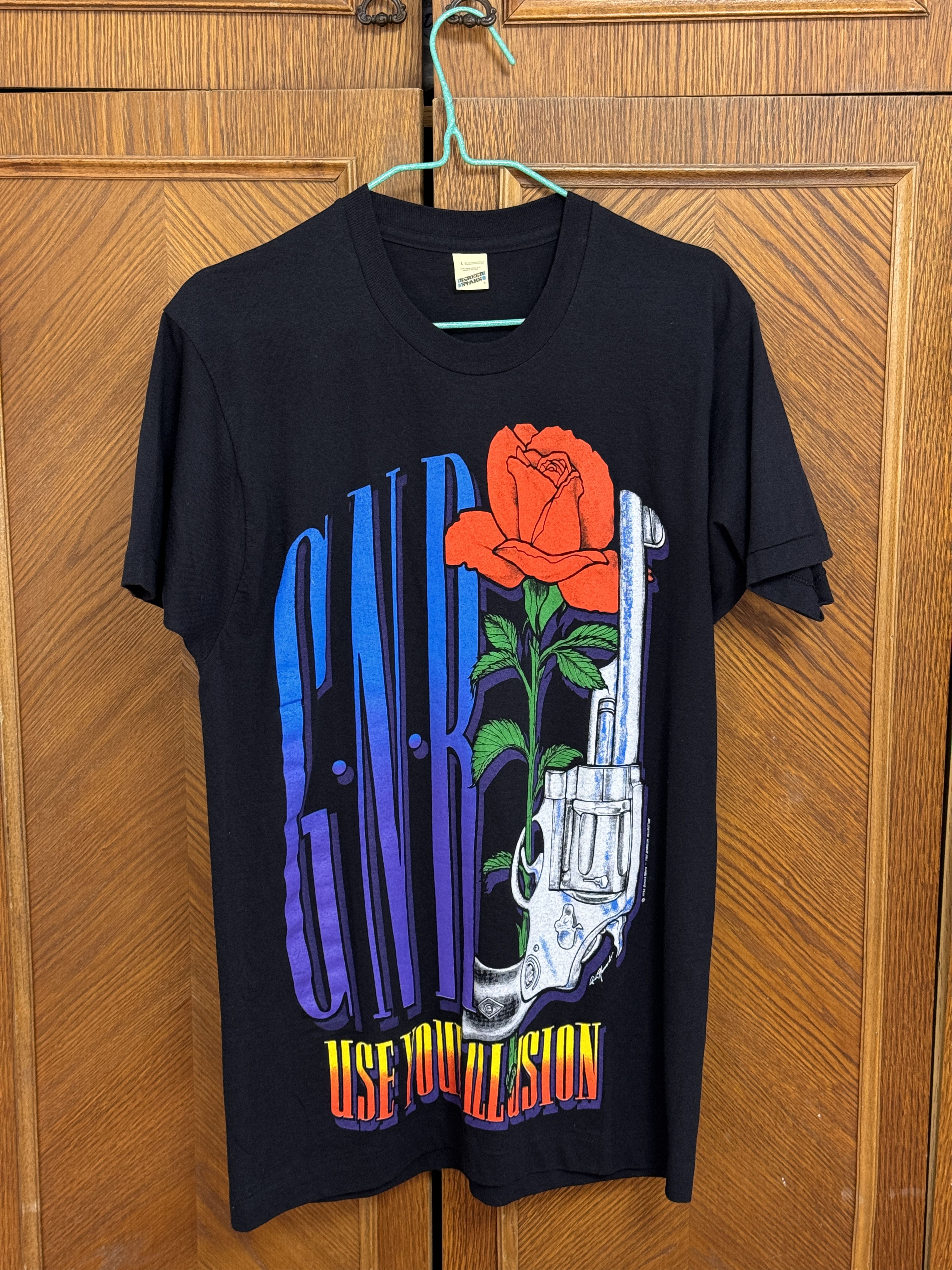 Guns N' Roses Vintage Guns N Roses T-Shirt Use Your Illusion 91/92/93 Size US M / EU 48-50 / 2 - 4 Thumbnail