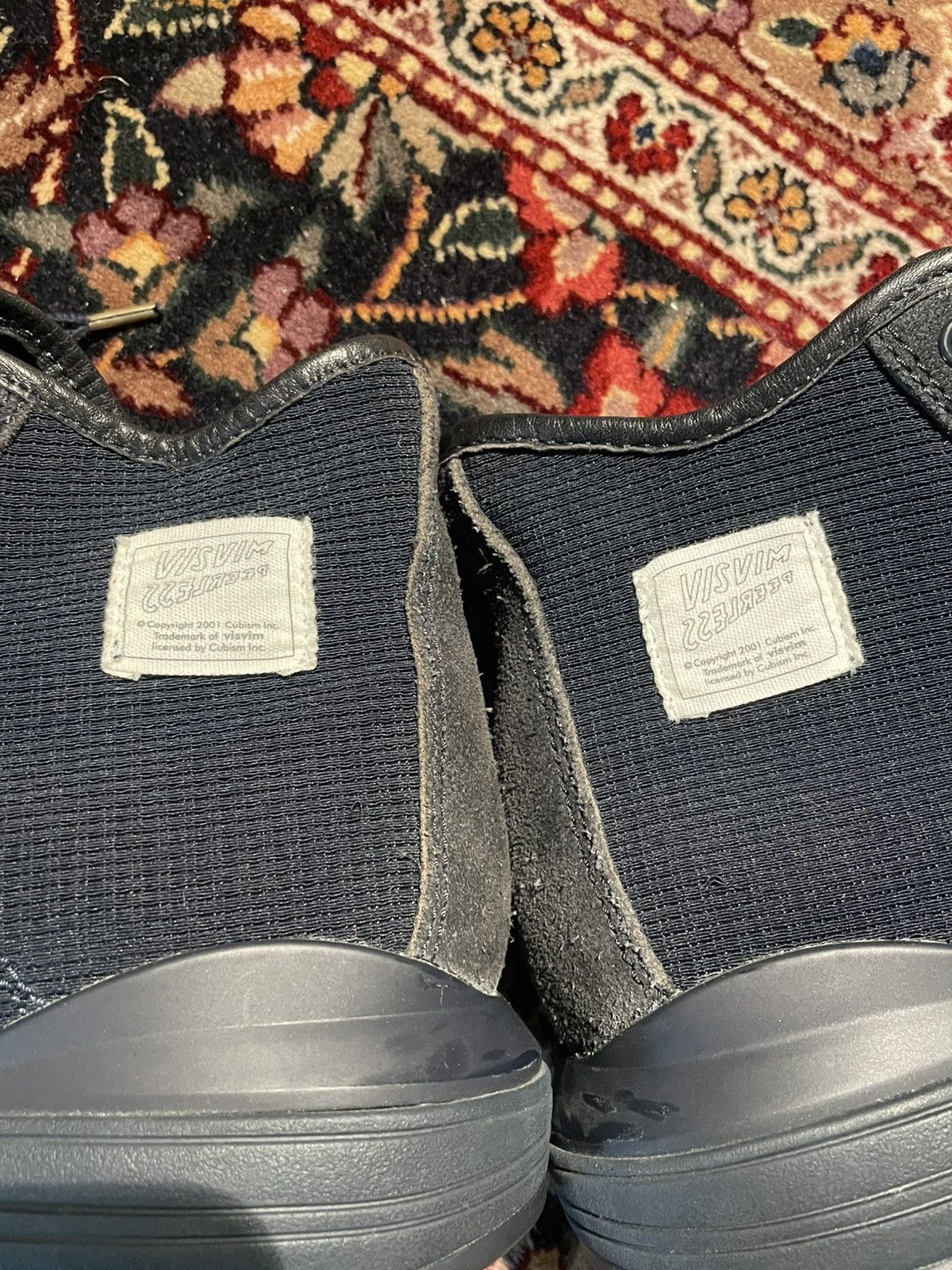 Visvim Visvim - Lanier Suede Leather High-Top - Blue / Navy 9.5 Size US 9.5 / EU 42-43 - 8 Thumbnail