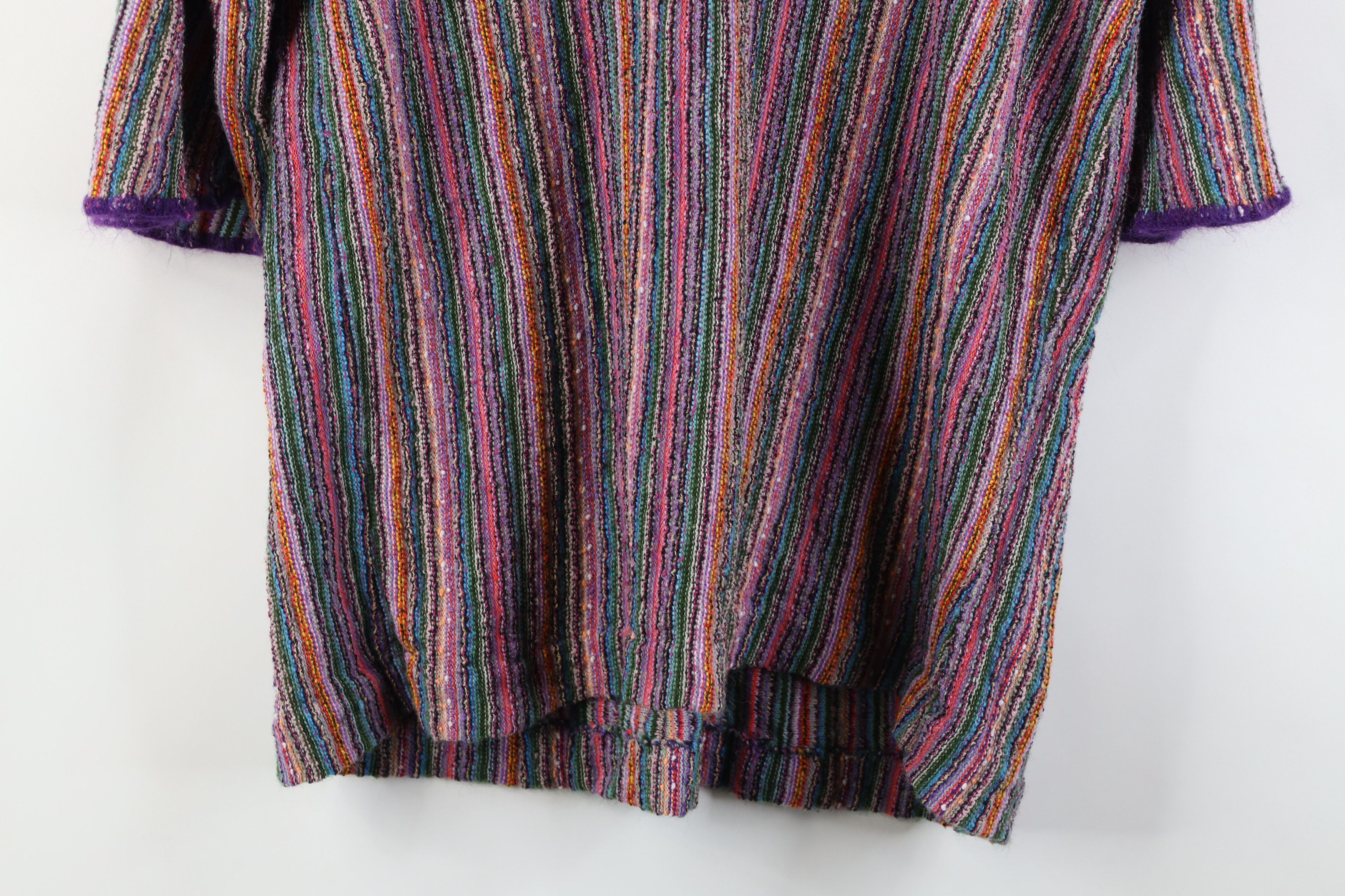 Vintage Vintage 70s Babydoll Boho Chic Knit Flared Sleeve T-Shirt Size M / US 6-8 / IT 42-44 - 10 Thumbnail