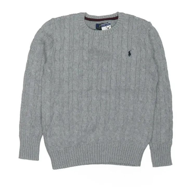 Polo Ralph Lauren Polo Ralph Lauren Kids FW22 Cable Knit Sweater Size US S / EU 44-46 / 1 - 1 Thumbnail
