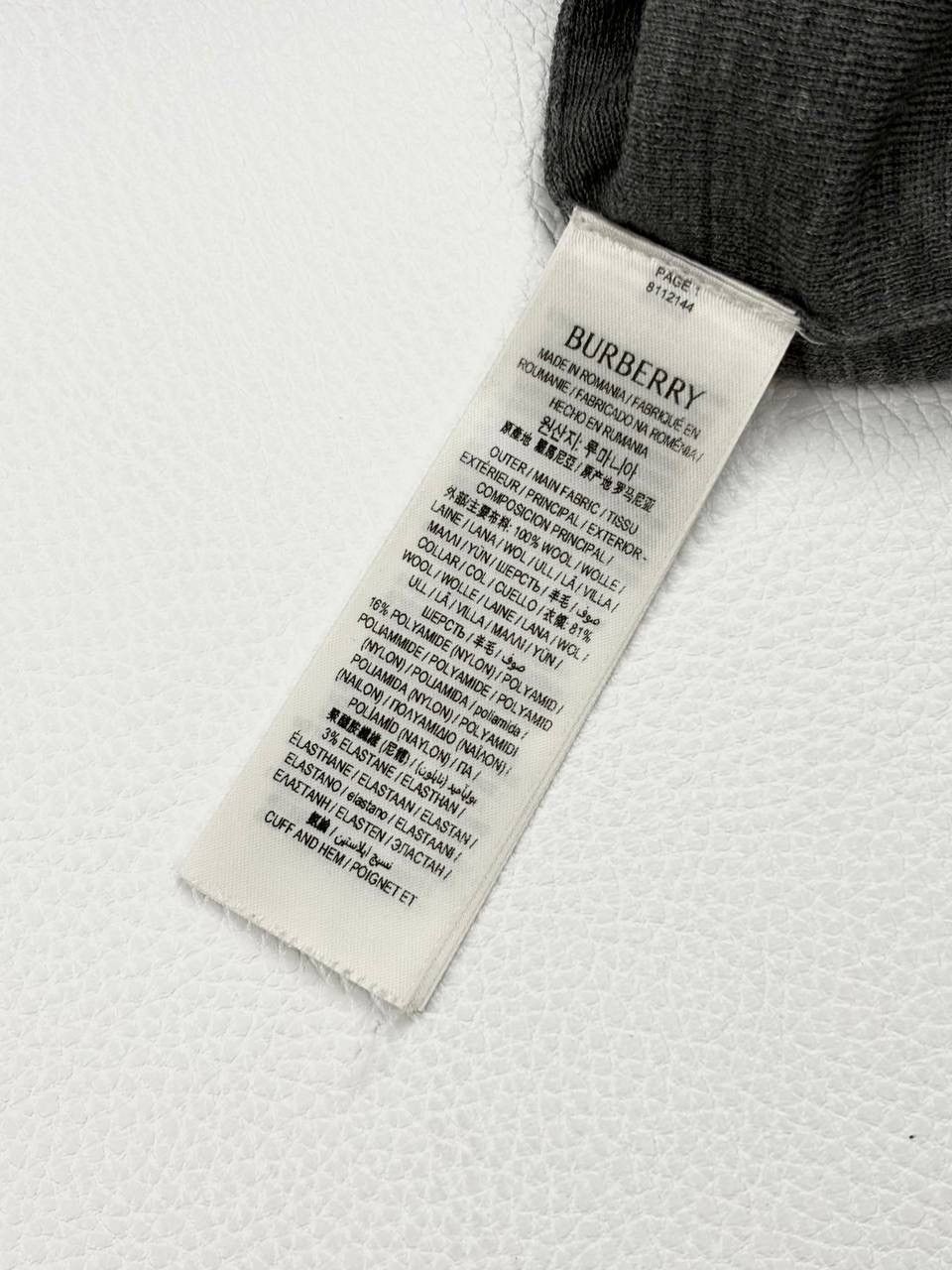 Burberry Burrbery long sleeve polo Size US L / EU 52-54 / 3 - 5 Thumbnail