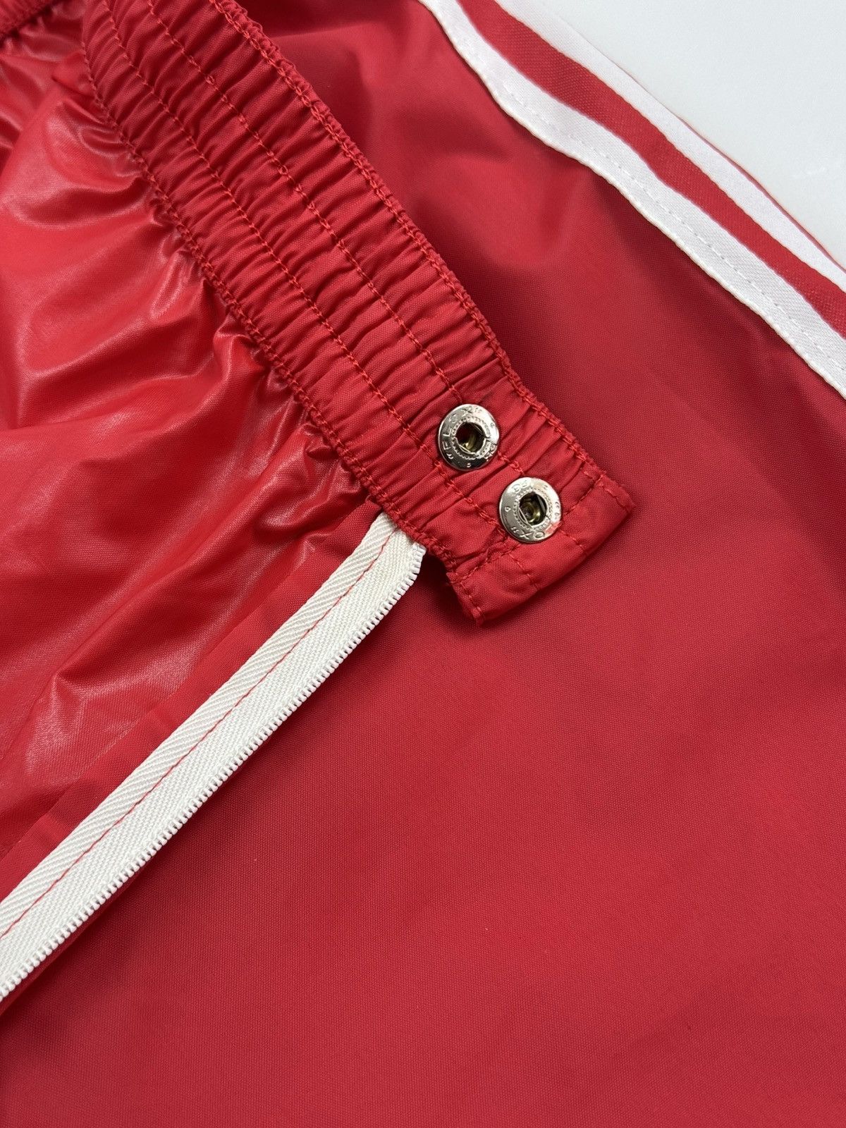 Adidas 1970’s Vintage Adidas Ventex Nylon Red Track Pants Size US 32 / EU 48 - 12 Thumbnail