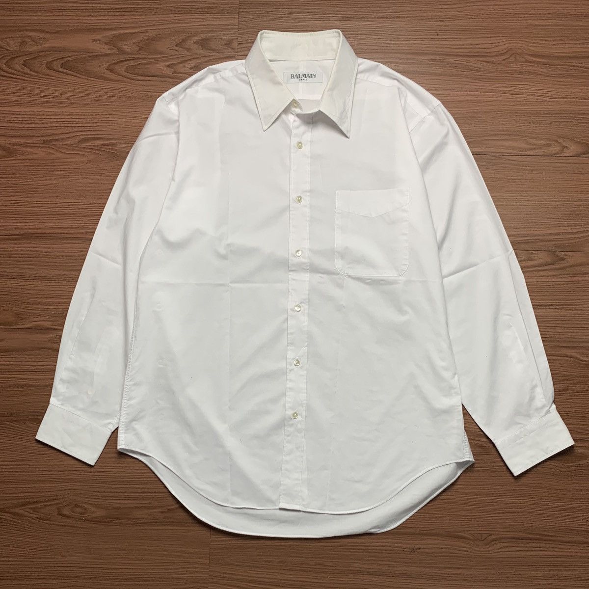 Balmain Long Shirt Balmain Size US L / EU 52-54 / 3 - 1 Thumbnail