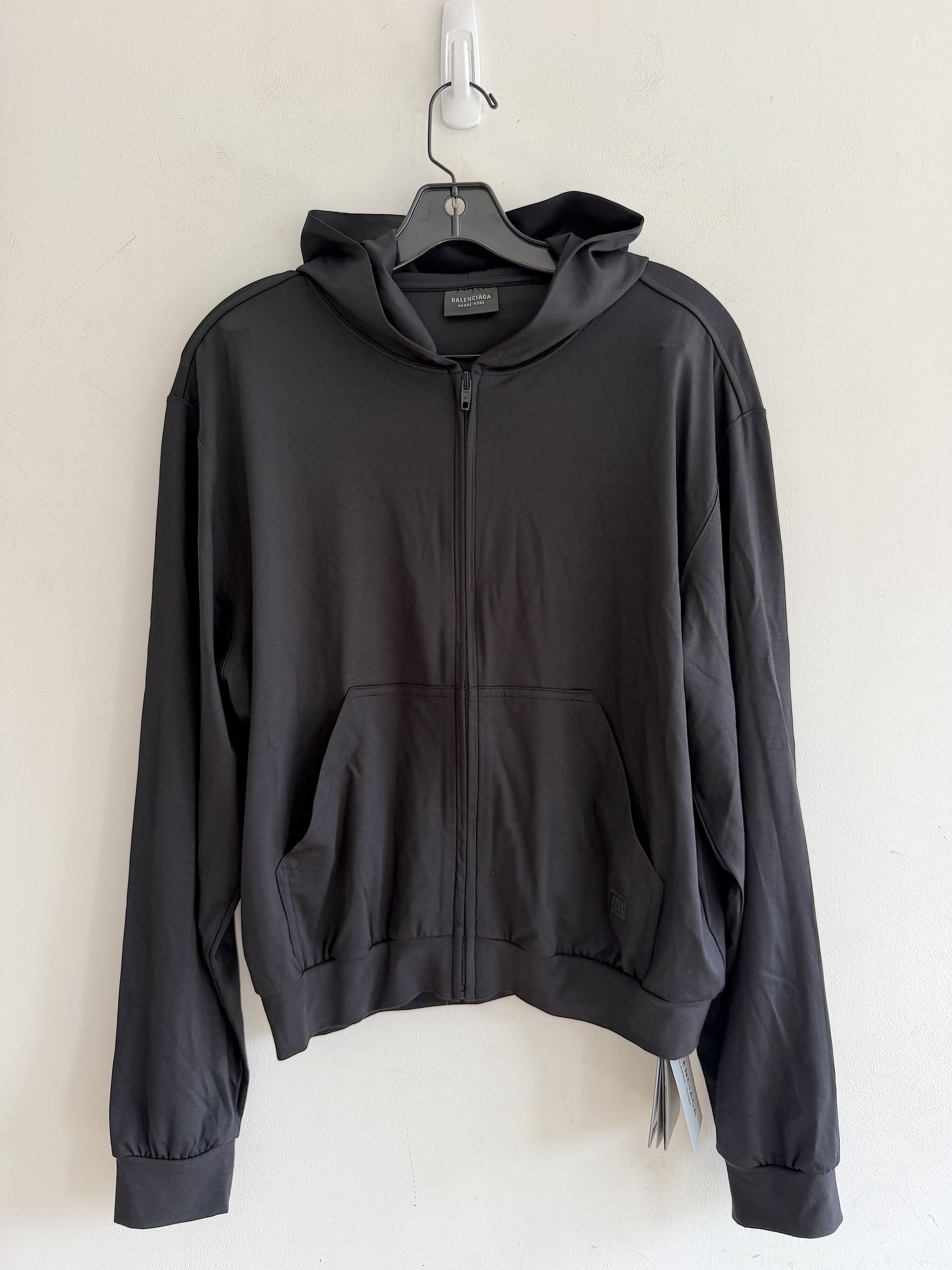 Balenciaga Turn Wide Fit Zip-Up Hoodie | Grailed