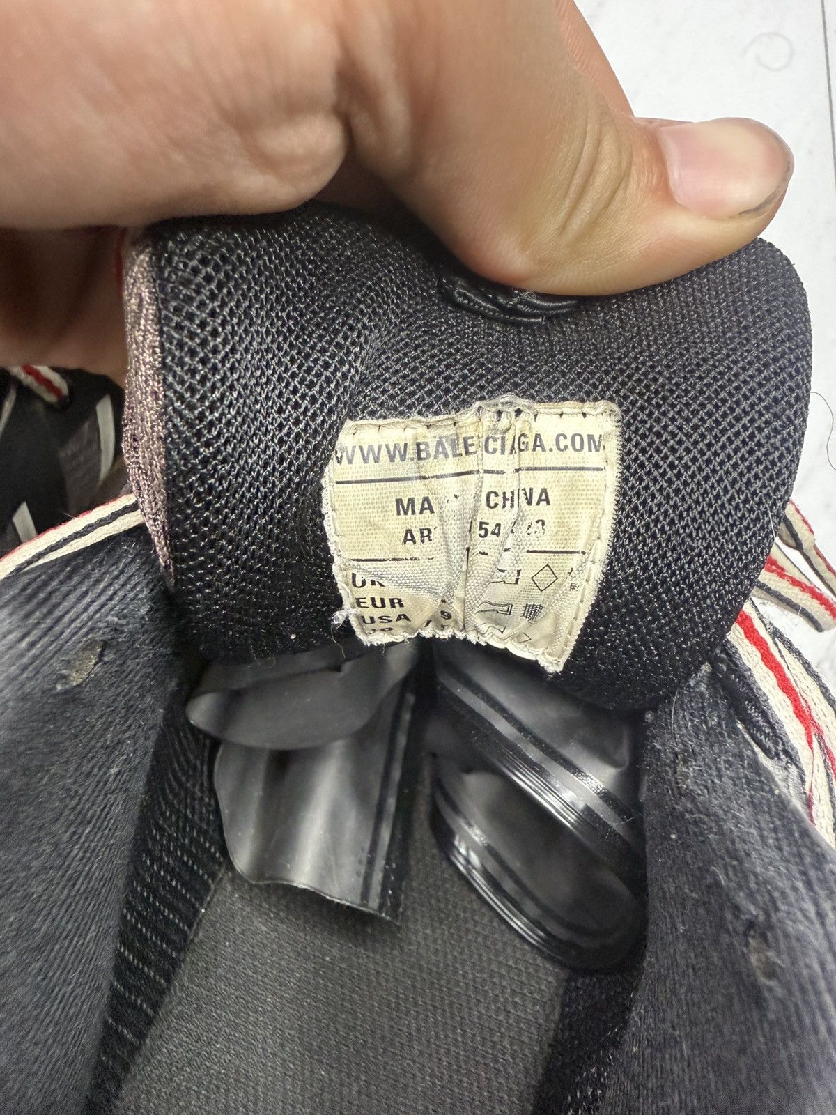 Balenciaga Balenciaga Track runners black / red Size US 9 / EU 42 - 6 Thumbnail