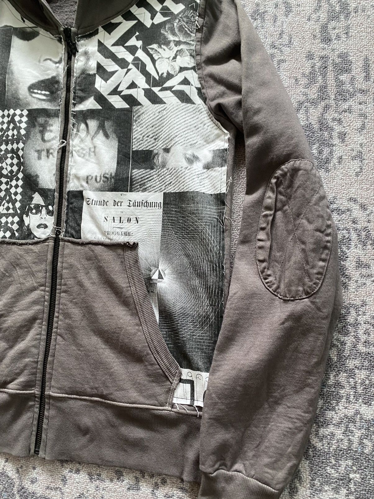 Beauty Beast Japanes Unbrand Zip Hoodie Like Hysteric Style Size US M / EU 48-50 / 2 - 5 Thumbnail