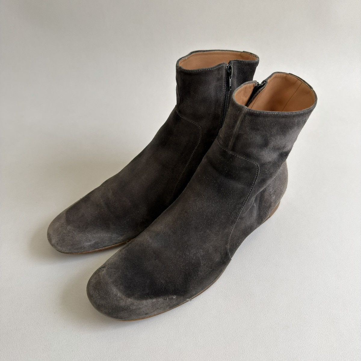 Maison Margiela S/S 08 ‘Deconstructed’ Suede Boots Size US 10 / EU 43 - 14 Thumbnail