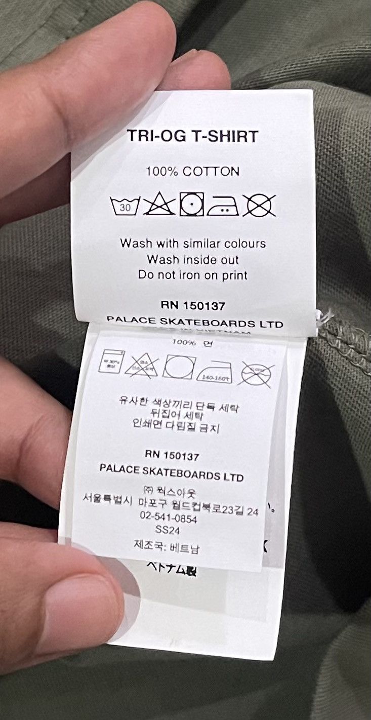 Palace Palace Tri-Og Tshirt Size US L / EU 52-54 / 3 - 4 Thumbnail