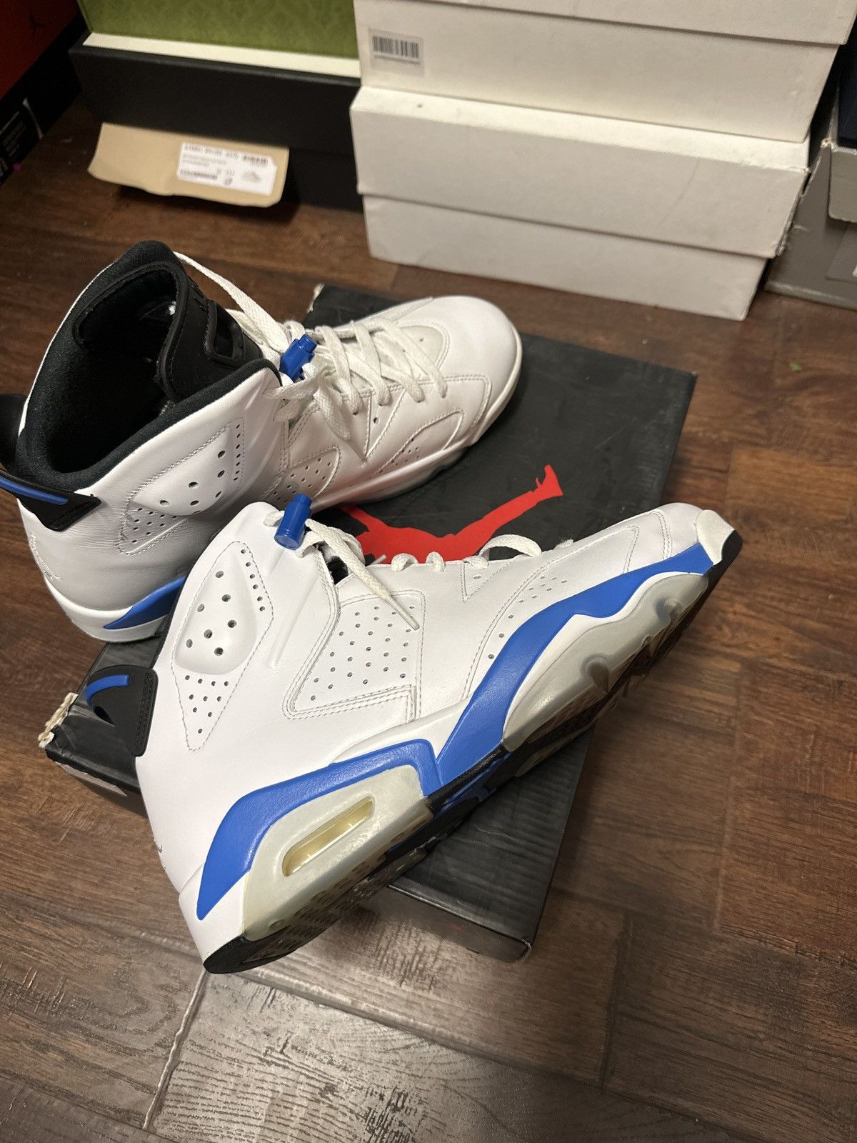 Jordan Brand Jordan 6 Sports blue Size US 12 / EU 45 - 6 Thumbnail