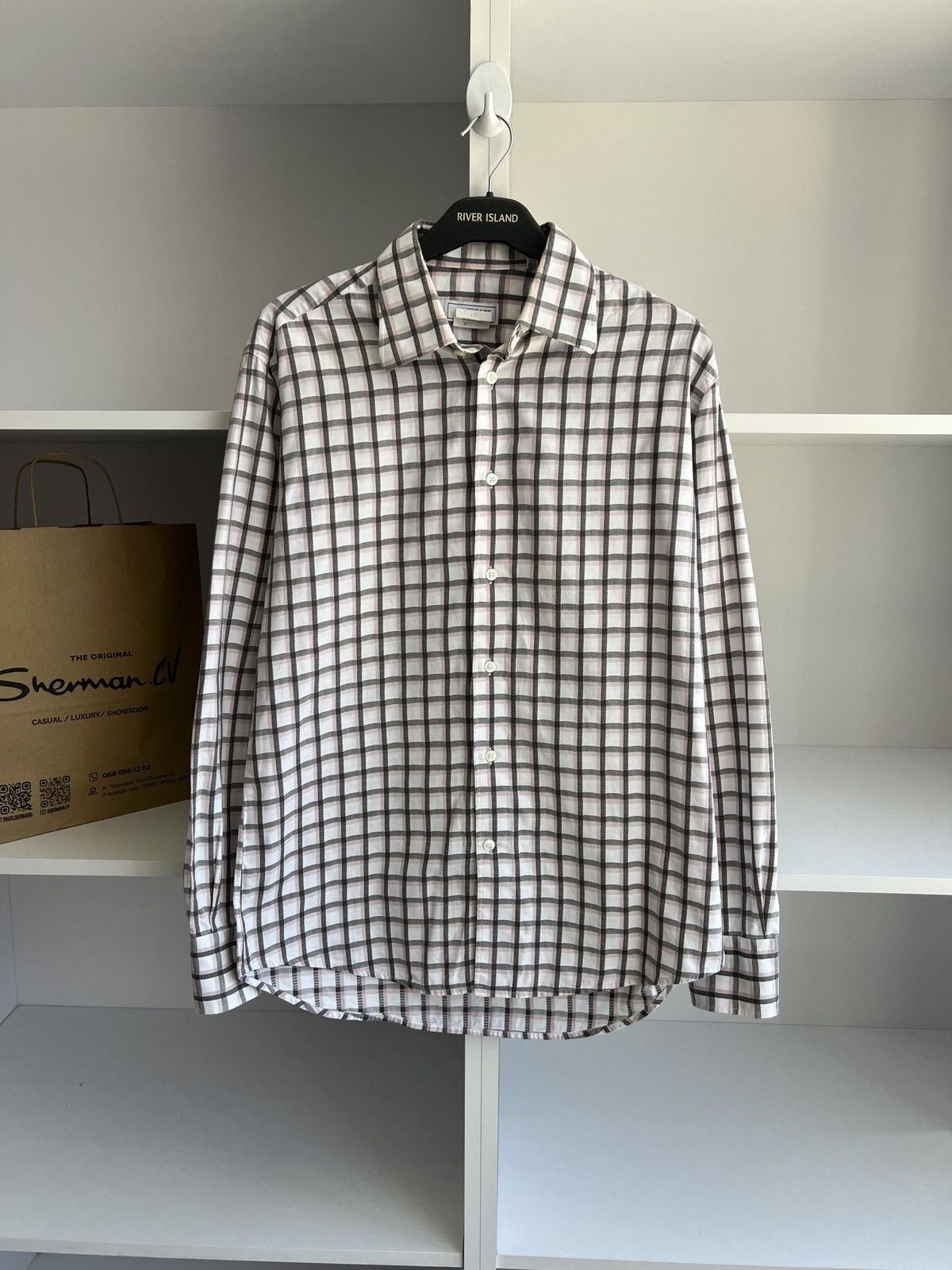 Versace × Vintage Vintage Versace Collection Luxury Shirt Size US L / EU 52-54 / 3 - 2 Thumbnail