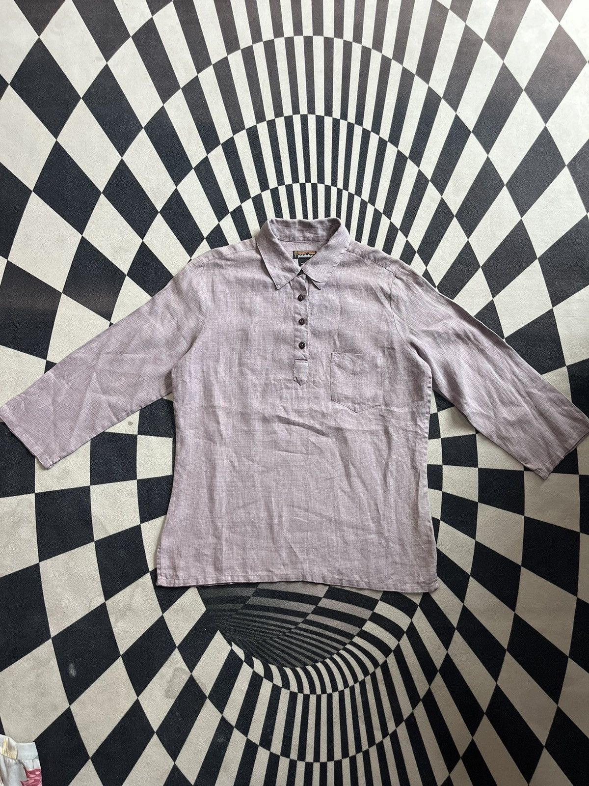 Vintage Vintage Pataloha 100% HEMP Half bottom Shirt Size S / US 4 / IT 40 - 4 Thumbnail