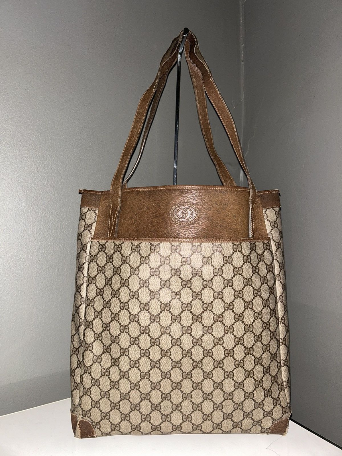 Gucci Vintage Gucci GG Supreme Tote Bag (project piece) Size ONE SIZE - 1 Thumbnail