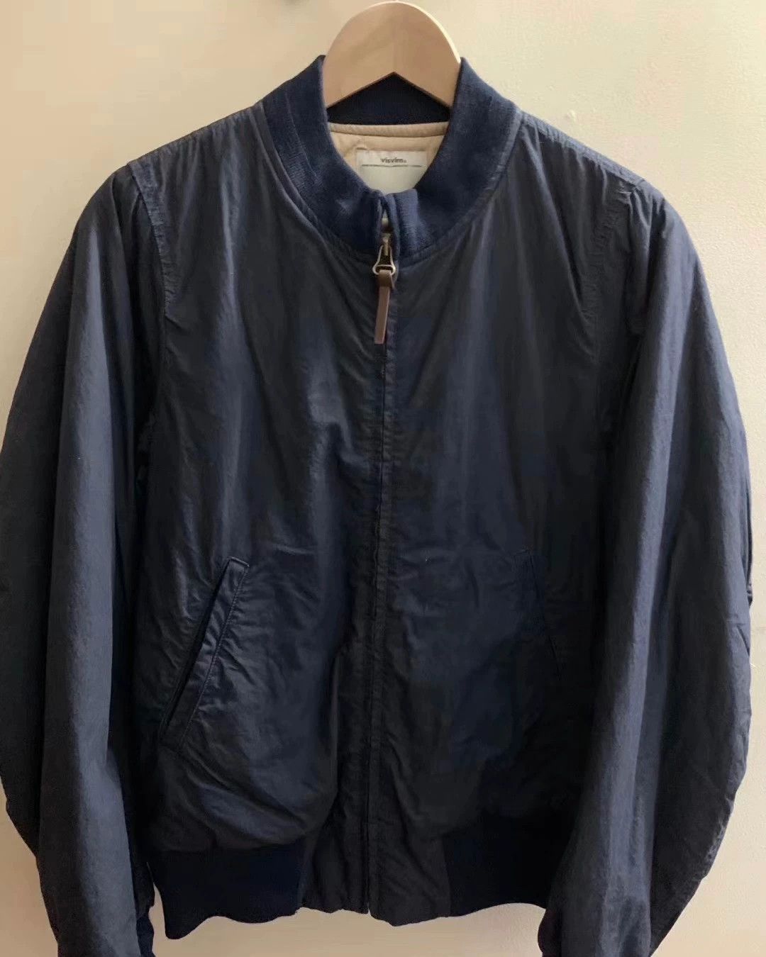 Visvim visvim 17ss hartman bomber jktnavy Size US S / EU 44-46 / 1 - 1 Thumbnail