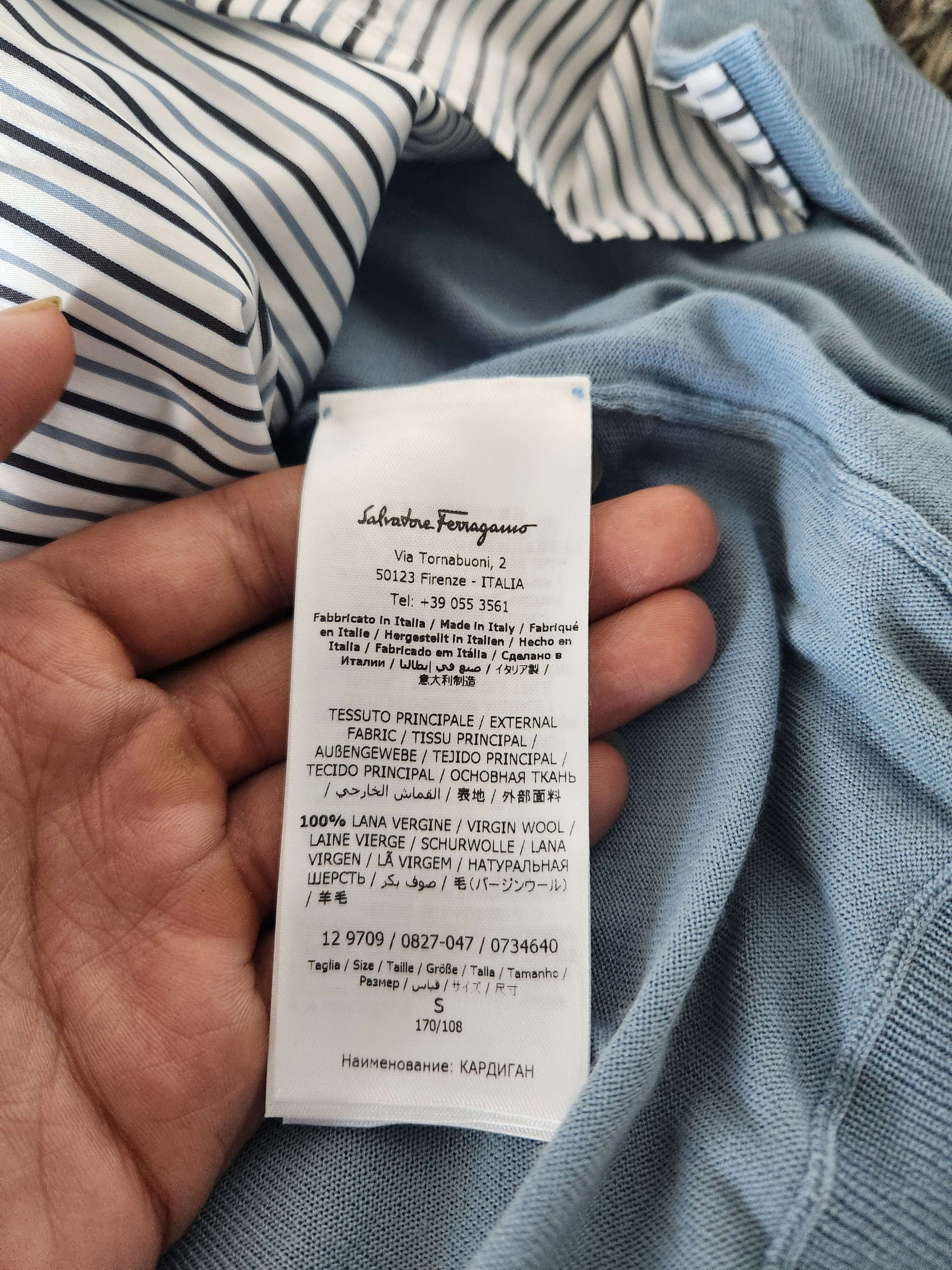 Salvatore Ferragamo Salvatore Ferragamo Polo T-Shirt Full Button up Size US S / EU 44-46 / 1 - 5 Thumbnail