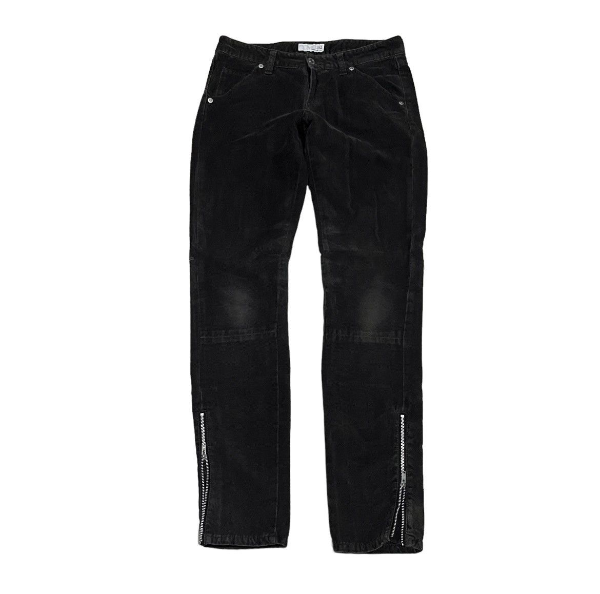 Japanese Brand SS03 Undercover Zipper Corduroy Black Pant Size US 30 / EU 46 - 1 Thumbnail