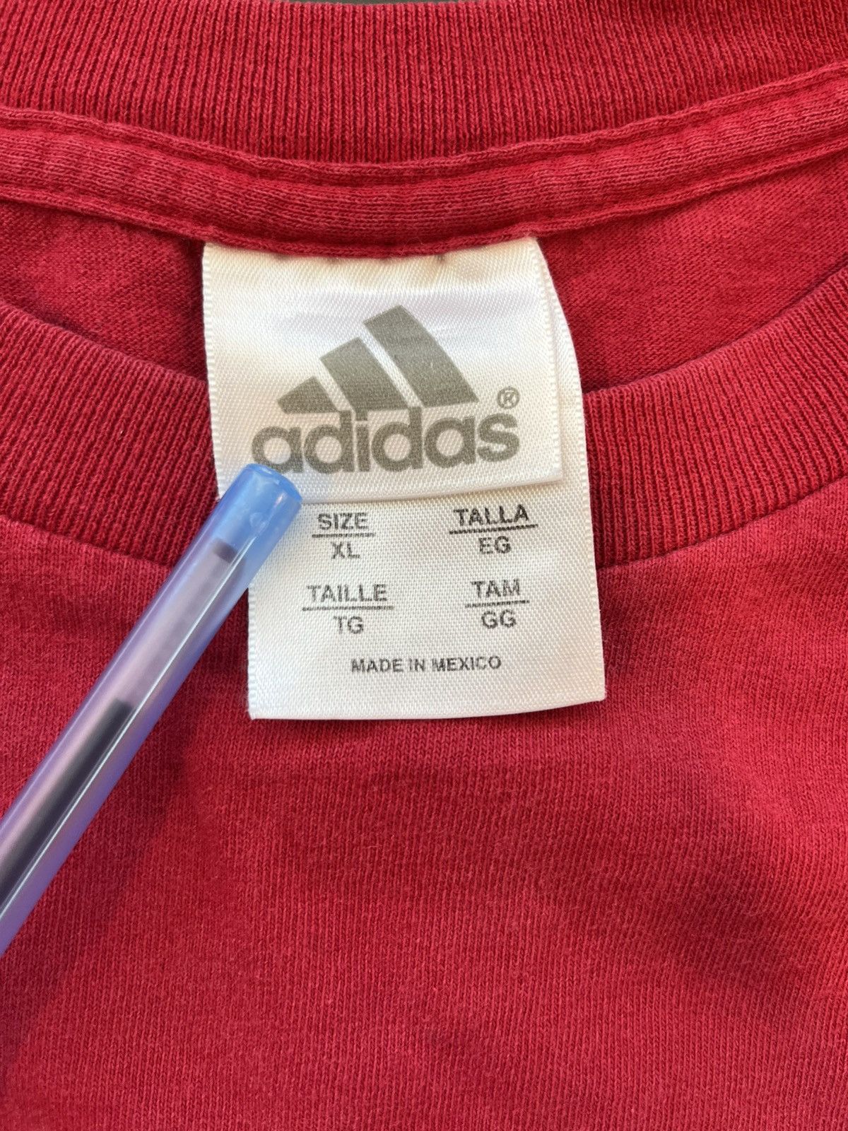 Adidas × Vintage Y2K adidas shirt Size US XL / EU 56 / 4 - 4 Thumbnail