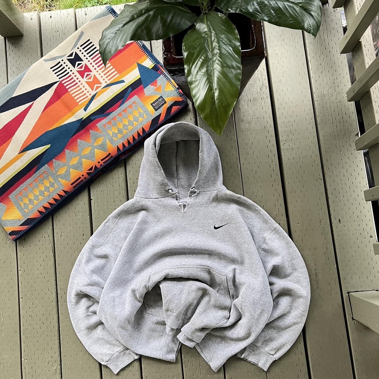 Nike × Vintage 90s Vintage Nike Crewneck Sweatshirt Size US XXL / EU 58 / 5 - 4 Thumbnail