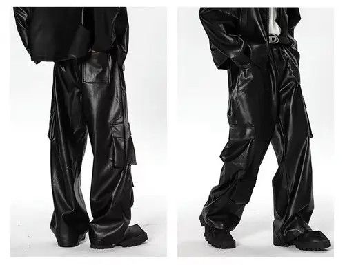 Jean Matsumoto x Han Pu Leather Pant Size US 28 / EU 44 - 4 Thumbnail
